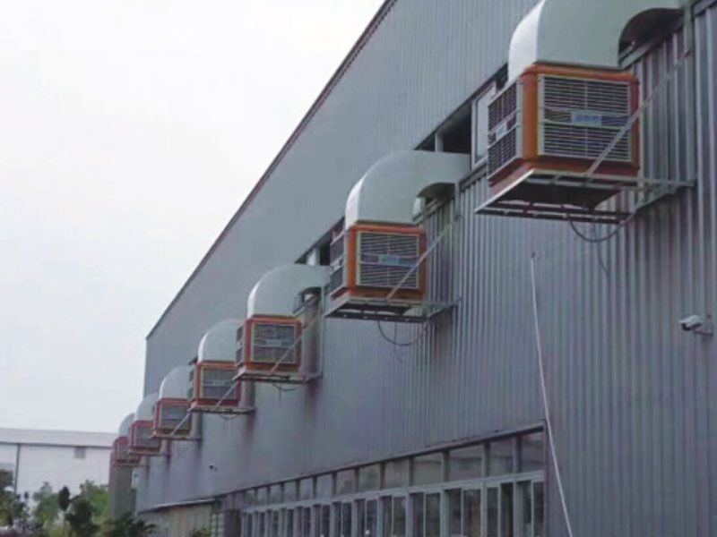 電器生產車間降溫工程